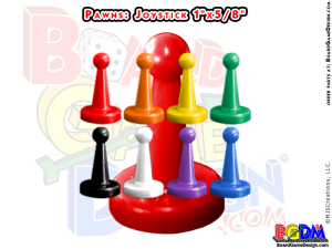 Pawns Joystick Shaped, player pieces, movers