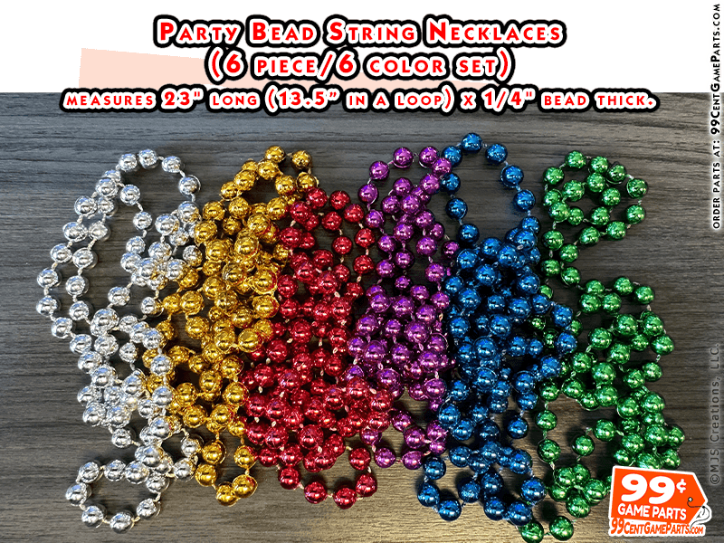 Party Bead String Necklaces - Image 3