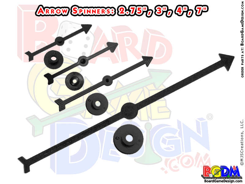 Spinner Arrow with Base (All Sizes)